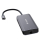 VERBATIM USB-C Essentials Multiport Hub 6 Port with RJ45 - 1340197 - zdjęcie 2